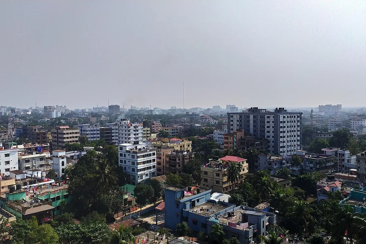 সিলেট নগরীর দৃশ্য — সিলেট সিটি কর্পোরেশন এলাকা